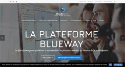 Desktop Screenshot of blueway.fr