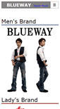 Mobile Screenshot of blueway.jp